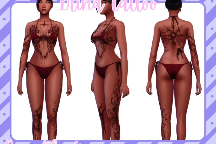 RavenBlends Irina Tattoo
