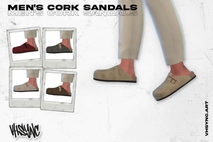 [VHSync] Men's Cork Sandals
