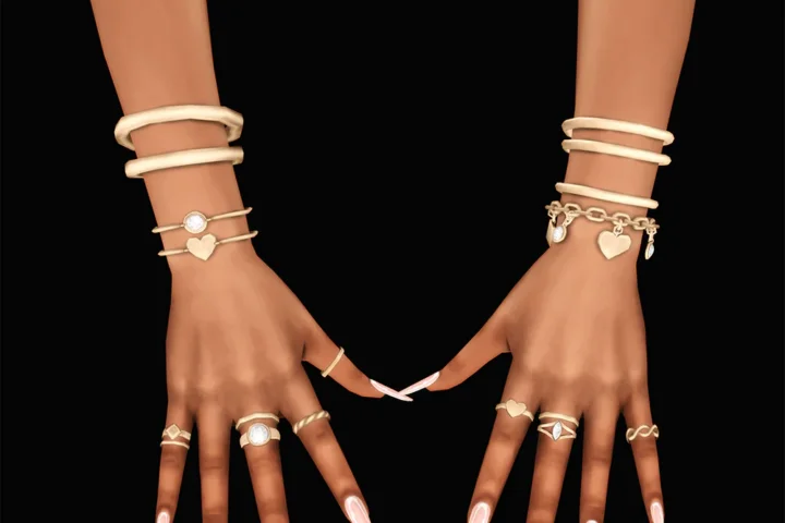 Bling Rings and Bracelets