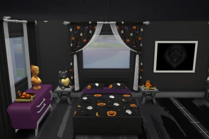 Whispers of Halloween Curtains Set 2 Base Game
