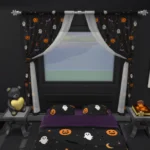Whispers of Halloween Curtains Set 2 Base Game