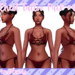 RavenBlends Chest Tattoo Pack #4