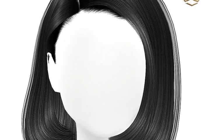 Aurum - Himari bob hairstyle (Butterflysims edit)