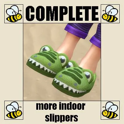 COMPLETE More Indoor Slippers