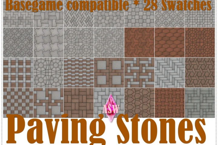 Напольное покрытие для участка "Paving Stones"