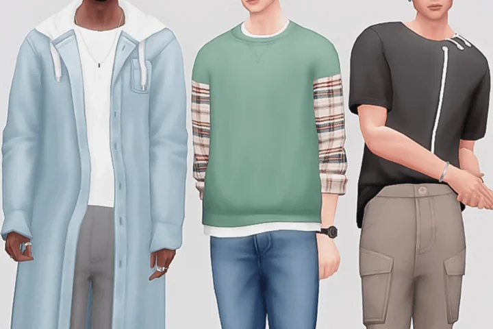 Сет мужской одежды Rutger CC Pack