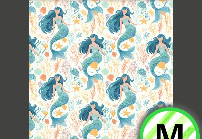 Merleaux - Mermaid Whim-sea - Wallpaper