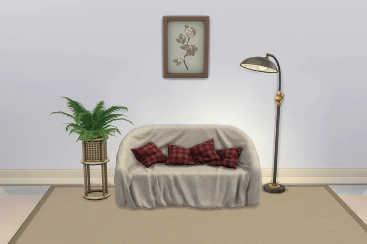 Sofa with cover