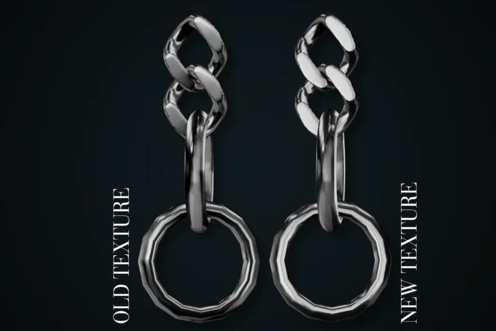 Dangling Hoop Earrings