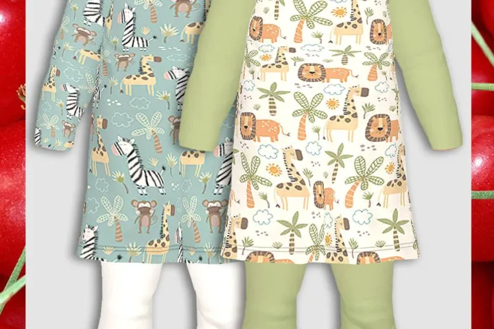 Infants Girls Jungle Buddies Dress