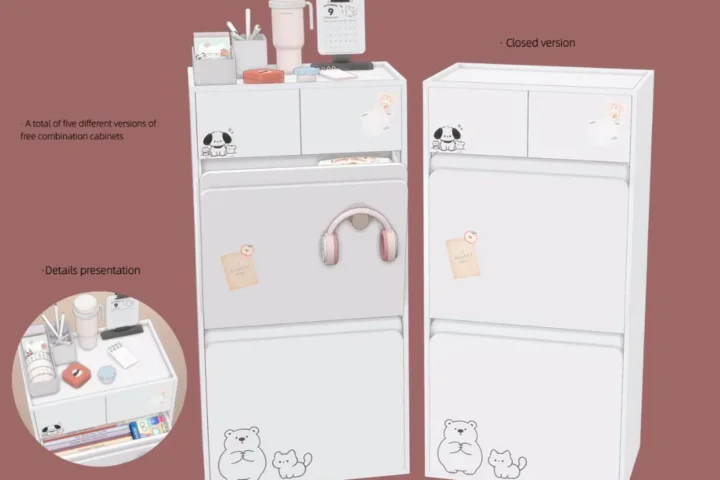 Yumi Corn - Multifunctional Storage Cabinet