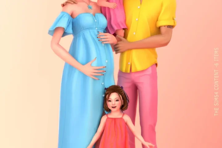 Bluerosesims - Summer Candy Family Set