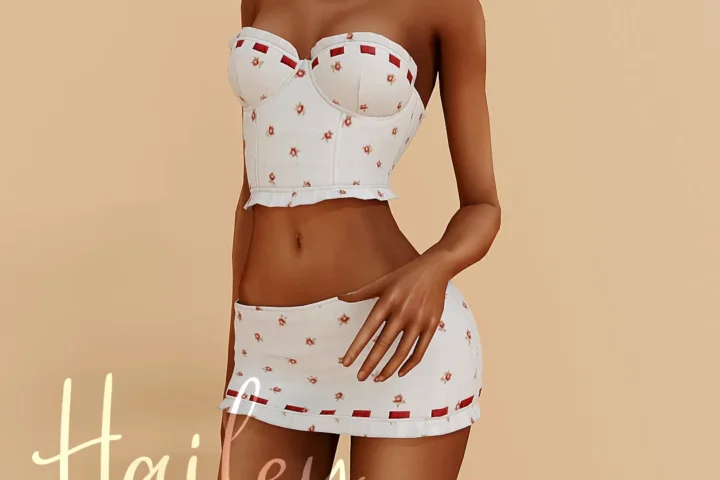Outfit Hailey Two-Piece Floral Set