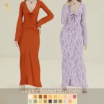Heather Ruched Maxi Dress