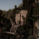 Hidden Fairy Home Beneath the Waterfall | Summer Court | ACOTAR-inspired build