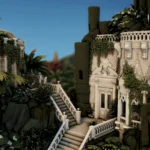 Hidden Fairy Home Beneath the Waterfall | Summer Court | ACOTAR-inspired build