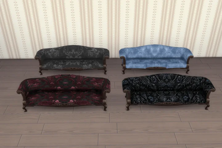 Dark love sofa