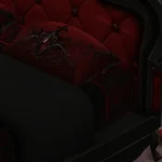 Crimson Nocturne Bedroom Set