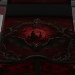 Crimson Nocturne Bedroom Set
