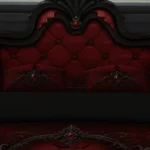 Crimson Nocturne Bedroom Set