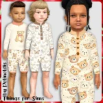 Toddler Beige Nursery Pajamas