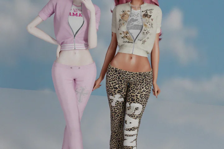 Coolest Y2K Girl-Set