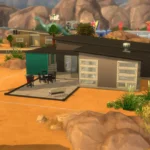Base Game Home-Sandtrap Flat-No CC- No DLC