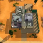 Base Game Home-Sandtrap Flat-No CC- No DLC