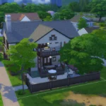 Base Game Home-Riverside Roost-No CC-No DLC