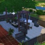 Base Game Home-Riverside Roost-No CC-No DLC