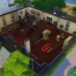 Base Game Home-Riverside Roost-No CC-No DLC