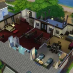 Base Game Home-Riverside Roost-No CC-No DLC