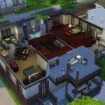 Base Game Home-Riverside Roost-No CC-No DLC