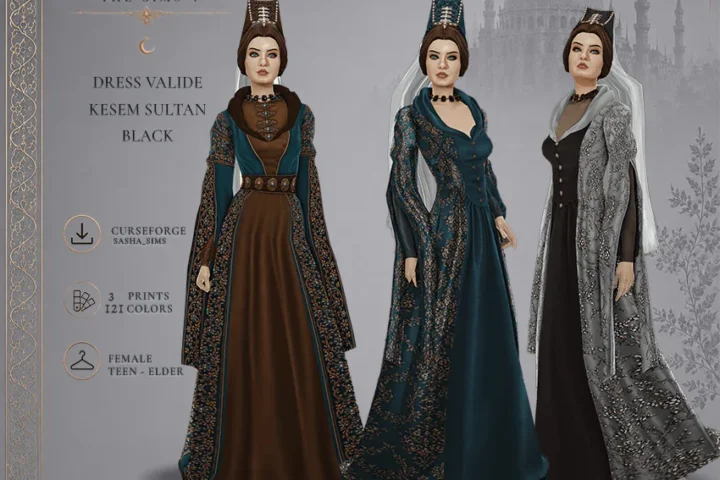 Medieval CC Valide Kösem Sultan Dress