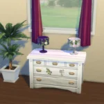 Vintage style lamps and dressers