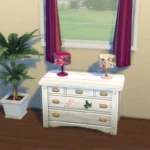 Vintage style lamps and dressers