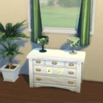 Vintage style lamps and dressers