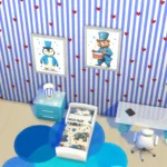 Circus themed kids room accessories