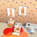 Circus themed kids room accessories