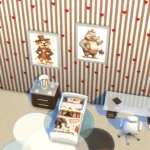 Circus themed kids room accessories
