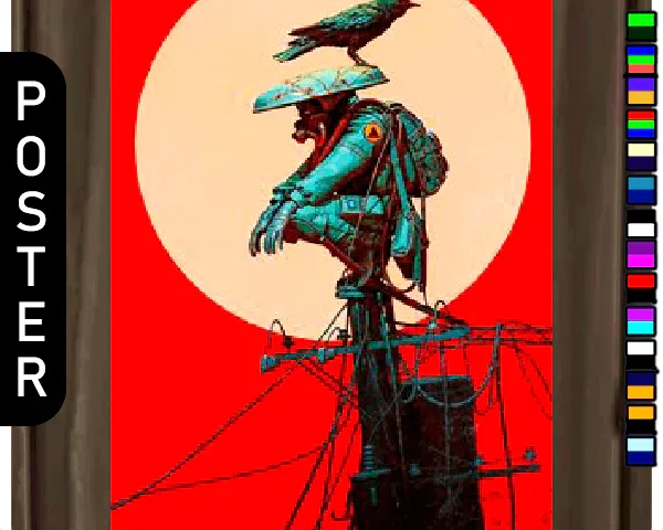 🖼️ [ESI] Crimson Crow (Poster)