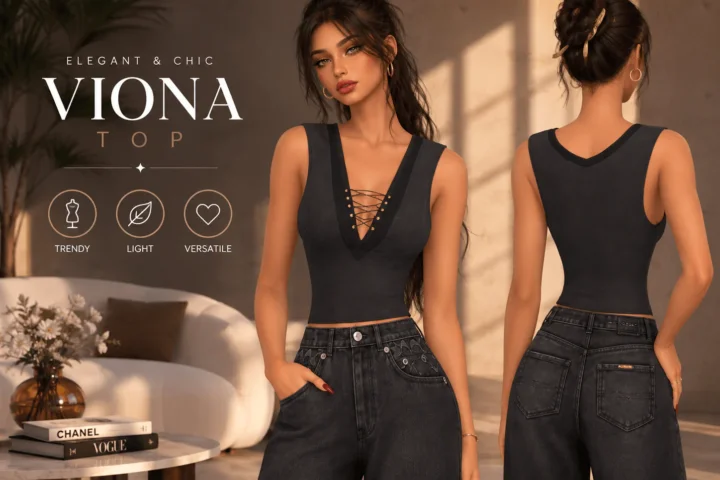 VIONA LACE TOP