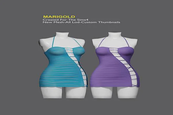 MARIGOLD TS4- JUBI DRESS