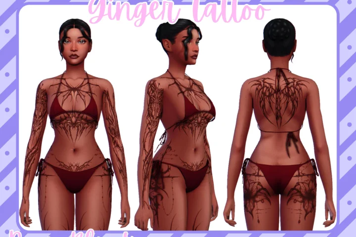 RavenBlends Ginger Tattoo
