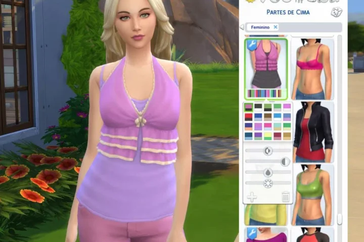 TS3 Boho Lacy Top