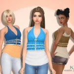 TS3 Boho Lacy Top