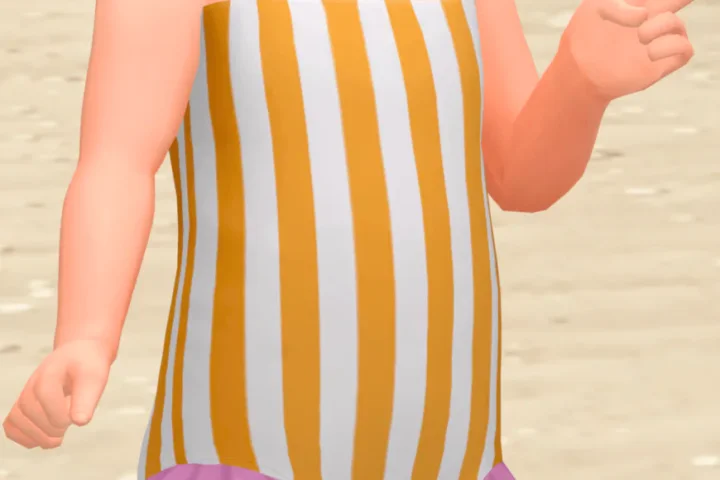 TODDLER SWIMSUIT - Dopamine Splash