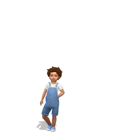 Playtime Overalls Styled Look