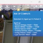 Age Your Sims