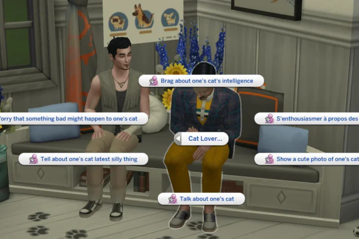 Cat Lover Trait new interactions